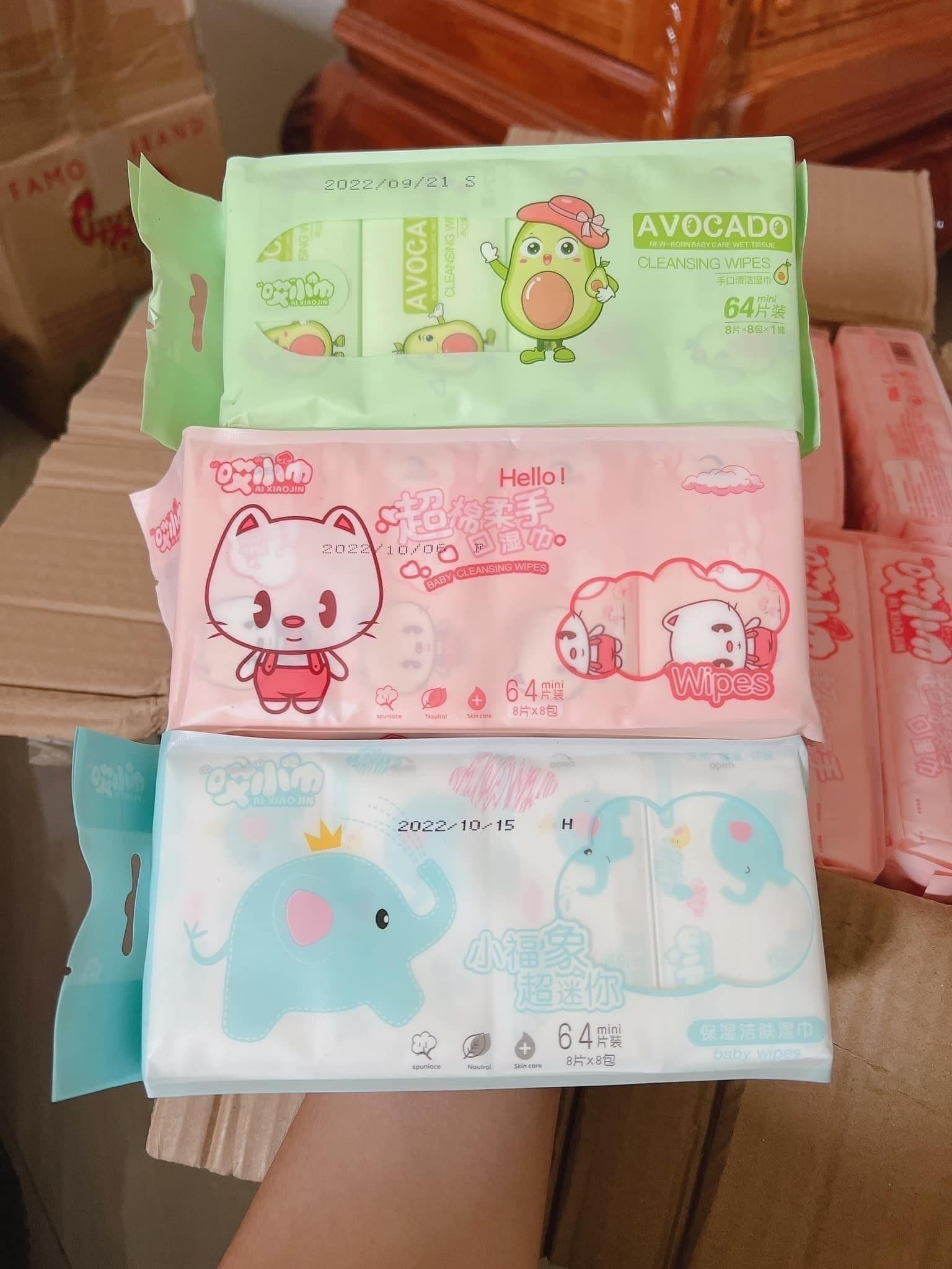 KHĂN ƯỚT MINI - SET 2 BỊCH 16 GÓI NHỎ 